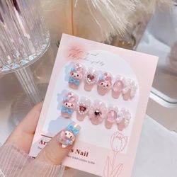 3D Characters Press On Nails 