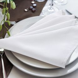 80 Kitchen Or Event Cloth Napkins Reusable 