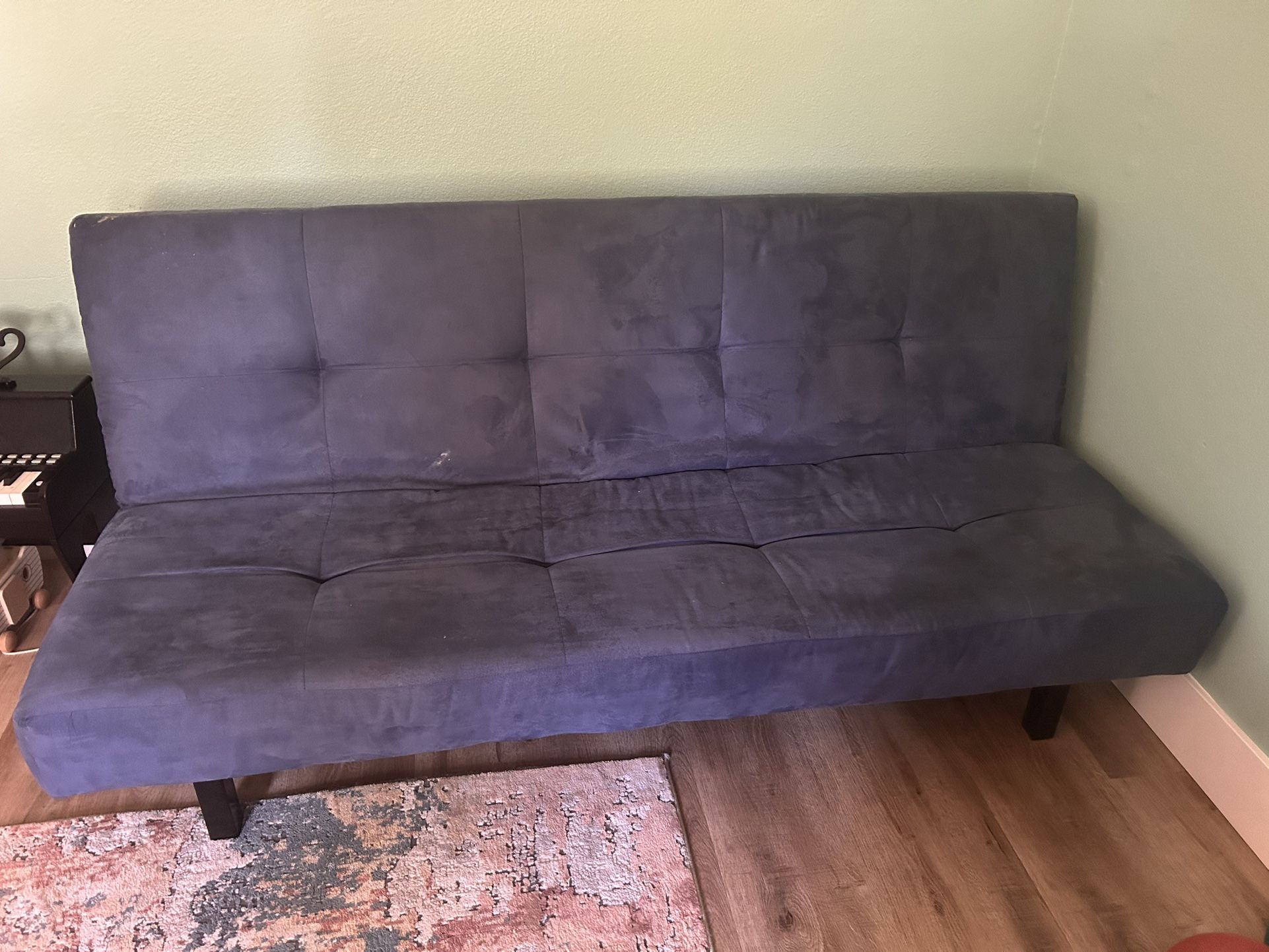 Blue IKEA Balkarp Futon
