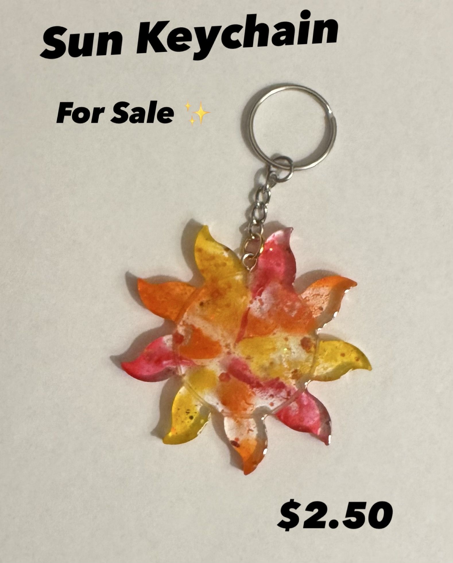 Sun Keychain