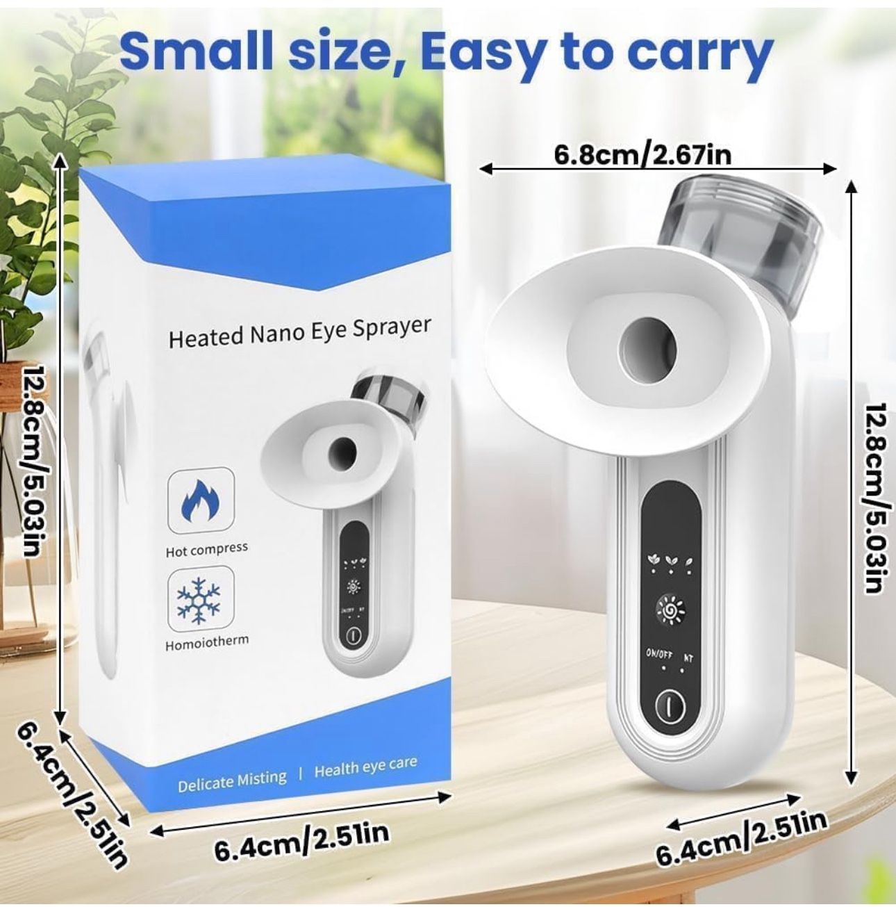 EYE STEAMER FOR DRY EYES