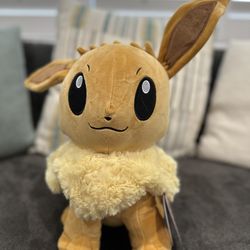 Eevee Pokemon Plush 14" Round 1 Exclusive