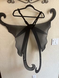 Halloween Costume Black Dragon Bat Wings Costume Accessory