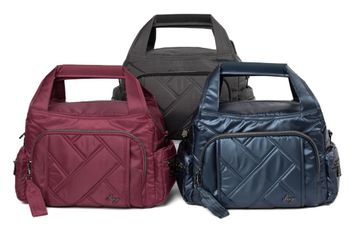 LUG PURSE Raspberry Rumble Satchel