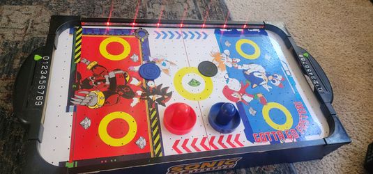 Hockey de Aire de Mesa con Luces / LED Air Hockey Futbolito de Mesa / Tabletop Foosball