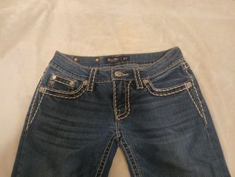 Miss me dark washed jeans size 27