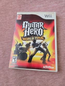 Guitar Hero World Tour Nintendo Wii