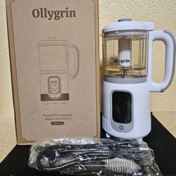Ollygrin Baby Food Maker Steamer and Blender Baby Food Processor- New