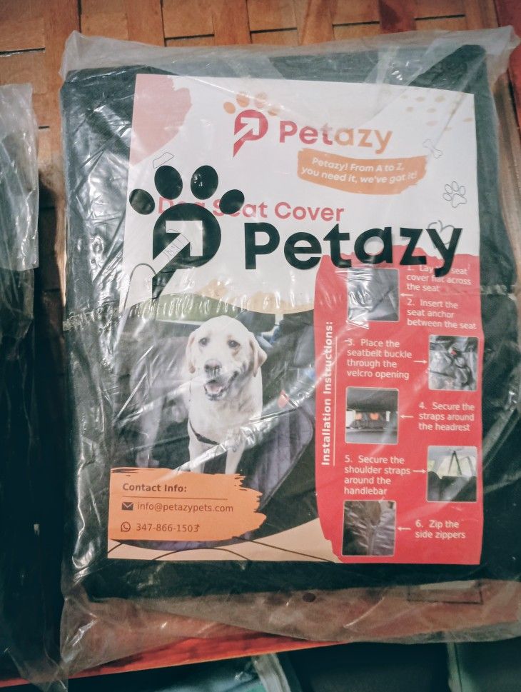 PETAZY Backseat Car Cover