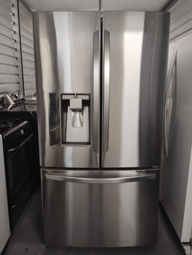 LG STAINLESS STEEL FRENCH DOOR REFRIGERATOR