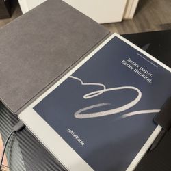 Remarkable Paper Pro With Pen And Leather Cover