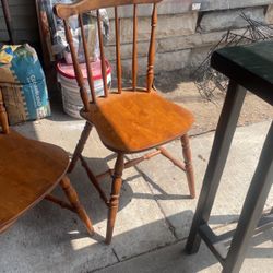 Ethan Allen Governor Bradford Nutmeg Side Dining Chair