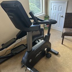 Life Fitness commercial Upright Bike I also have Recumbant bikes
