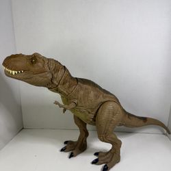 Jurassic World Camp Cretaceous Epic Roarin Tyrannosaurus Rex T-Rex WORKING 