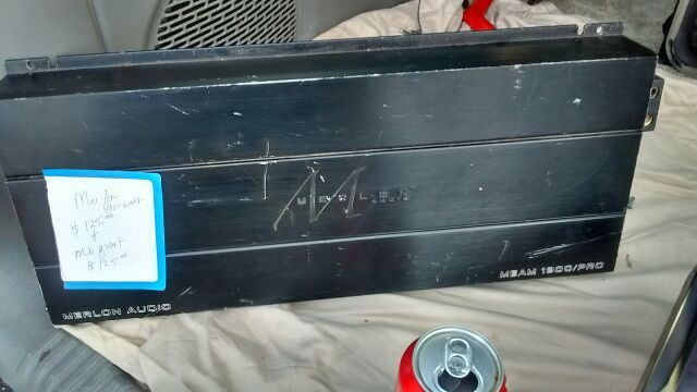 Merlon car audio amp 4000 watts