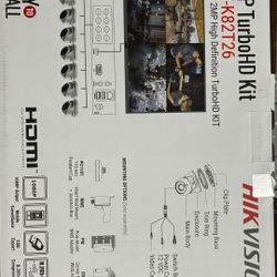 Hikvision EKI-K82T26 8-Channel 8MP with 2TB HDD & 6 4MP Night Vision Turret Cameras Kit