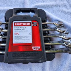 Craftsman  Inch Wrench Set