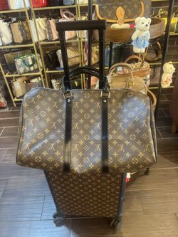 set 2 piece luggage and large bag