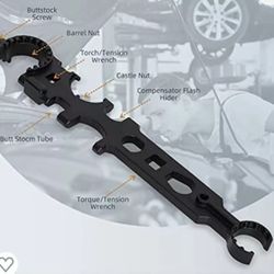 Spanner Wrench Nut Removal. Plumbing/Fishing/Pipe Fitting Multifunctional Tool