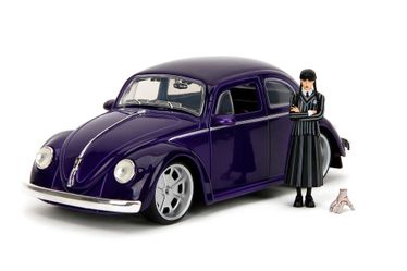 Jada Toys Wednesday VW Beetle Die-Cast Set