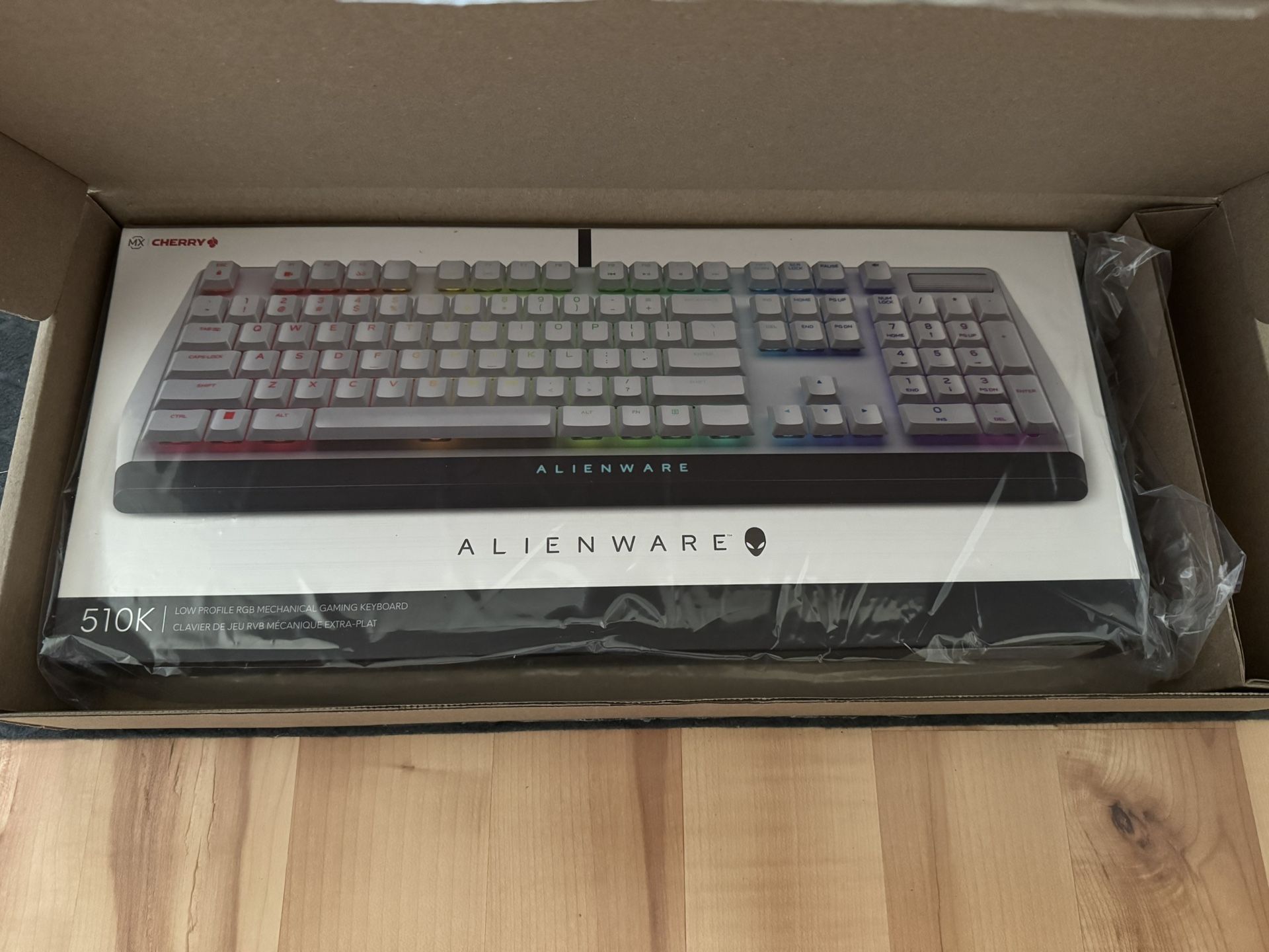 NEW SEALED - Alienware Low Profile RGB Mechanical Gaming Keyboard - AW510K
