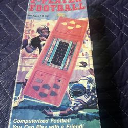 Vintage Tandy 2 Player Electronic Football Game 60-2156 CIB Radio Shack 1970s 