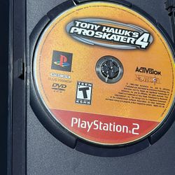 Tony Hawks Pro Skater 4 PS2 (No Manual )