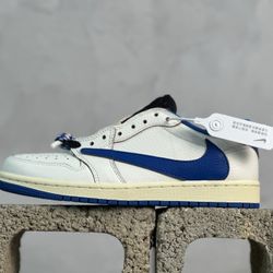 Travis Scott x Air Jordan 1 Low Pale Vanilla
