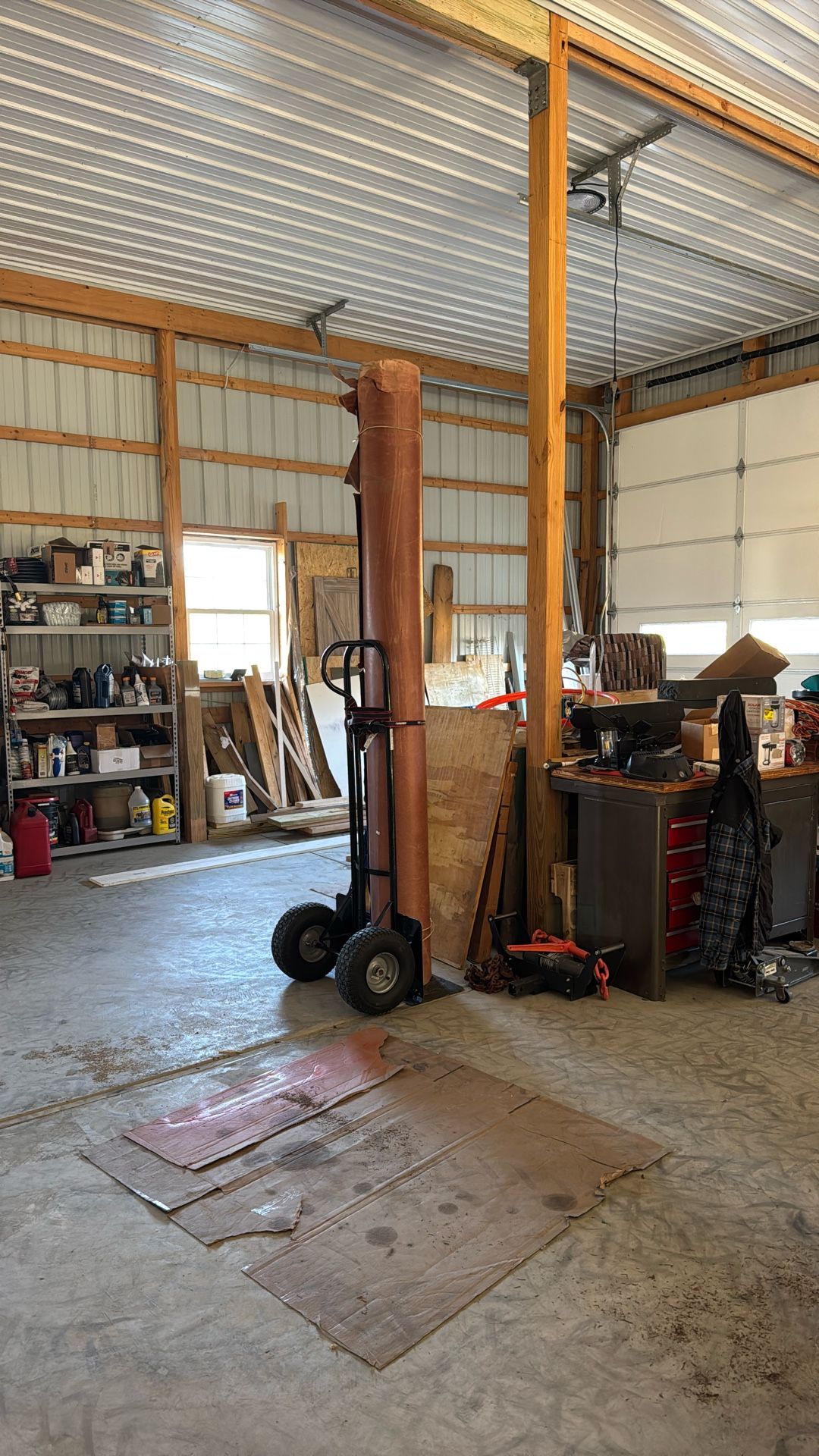 Large Roll Flooding Underpayment 9’10” Wide