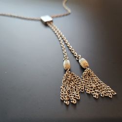 Adjustable Linked Chain Necklace