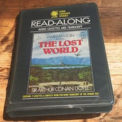 "The Lost World" by Sir Arthur Conan Doyle Audio Cassettes and Transcript Read by James Mason