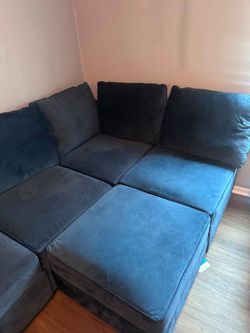 6 piece modular couch set