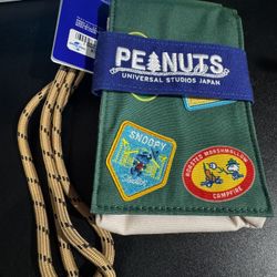 Snoopy Smartphone Pouch Bag From Universals JAPAN NWT