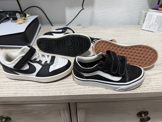 Kids Nike and Vans Sneakers Bundle