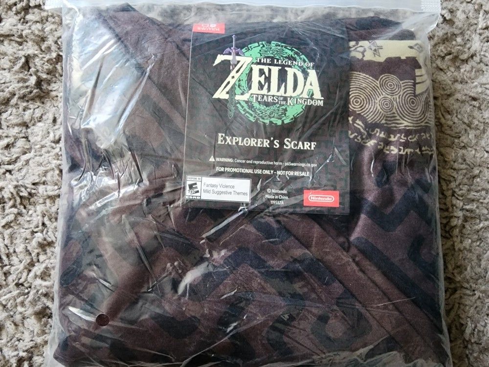 The Legend Of Zelda Tears Of The Kingdom Scarf