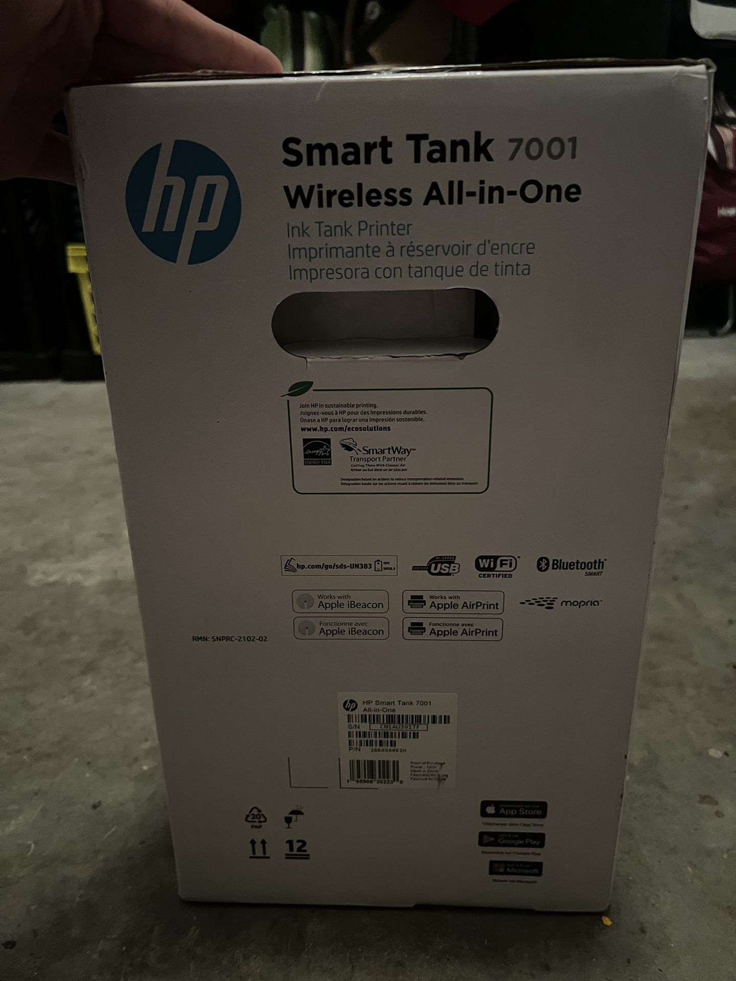 Hp Smart Tank 7001 Wireless All In One Ink Tank Printer for Sale in
