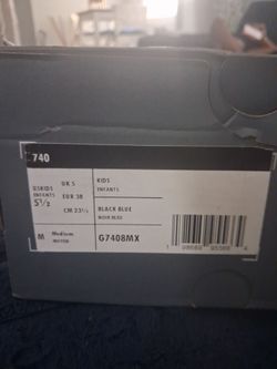 New Balance 740 Kids Sneakers Black Blue
