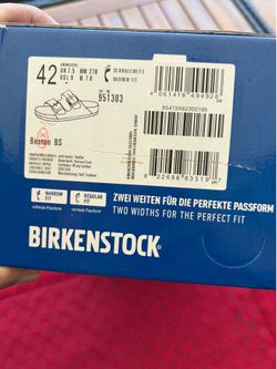 Birkenstock Cork Leather slides Size 9 Women