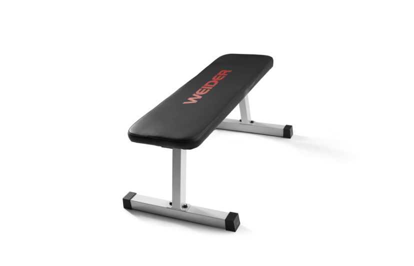 Weider Strength Flat Weight Bench with Sewn Vinyl Seats Home Workout Fitness Gym(Brand New in Box)