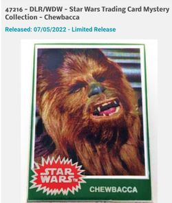 Disney Parks Star Wars 45th Anniversary Mystery Pin Chewbacca NEW