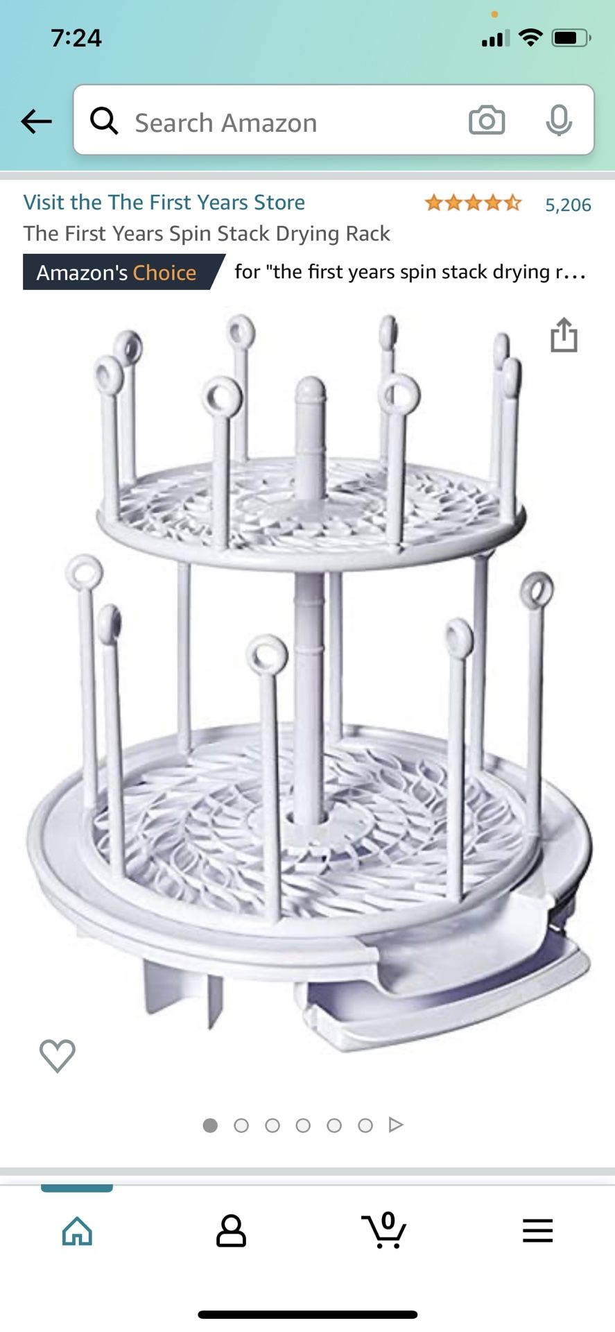 Spin Stack Drying Rack