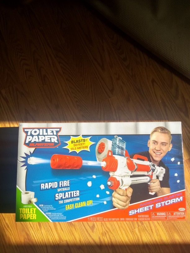 Toilet Paper Blaster