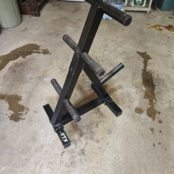 Vtx heavy duty Olympic 2" weight tree rack