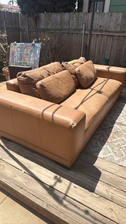 Free leather couch