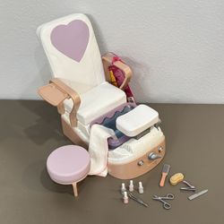 Our Generation Spa Day Salon Chair with Accessories, 