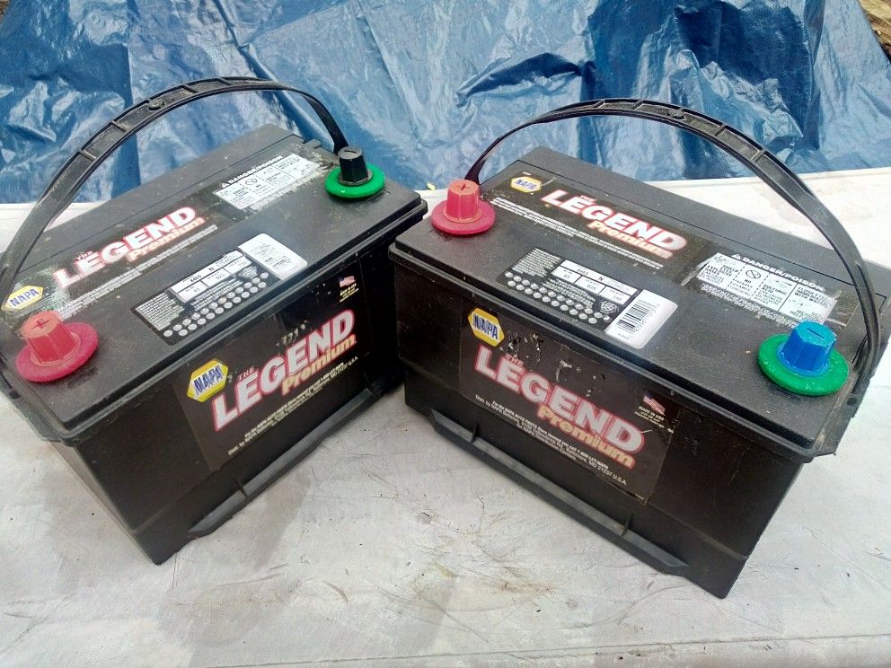 NAPA Legend Group 65 batteries PAIR