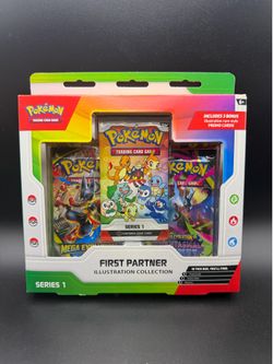 Pokemon First Partner Illustration Collection Series 1