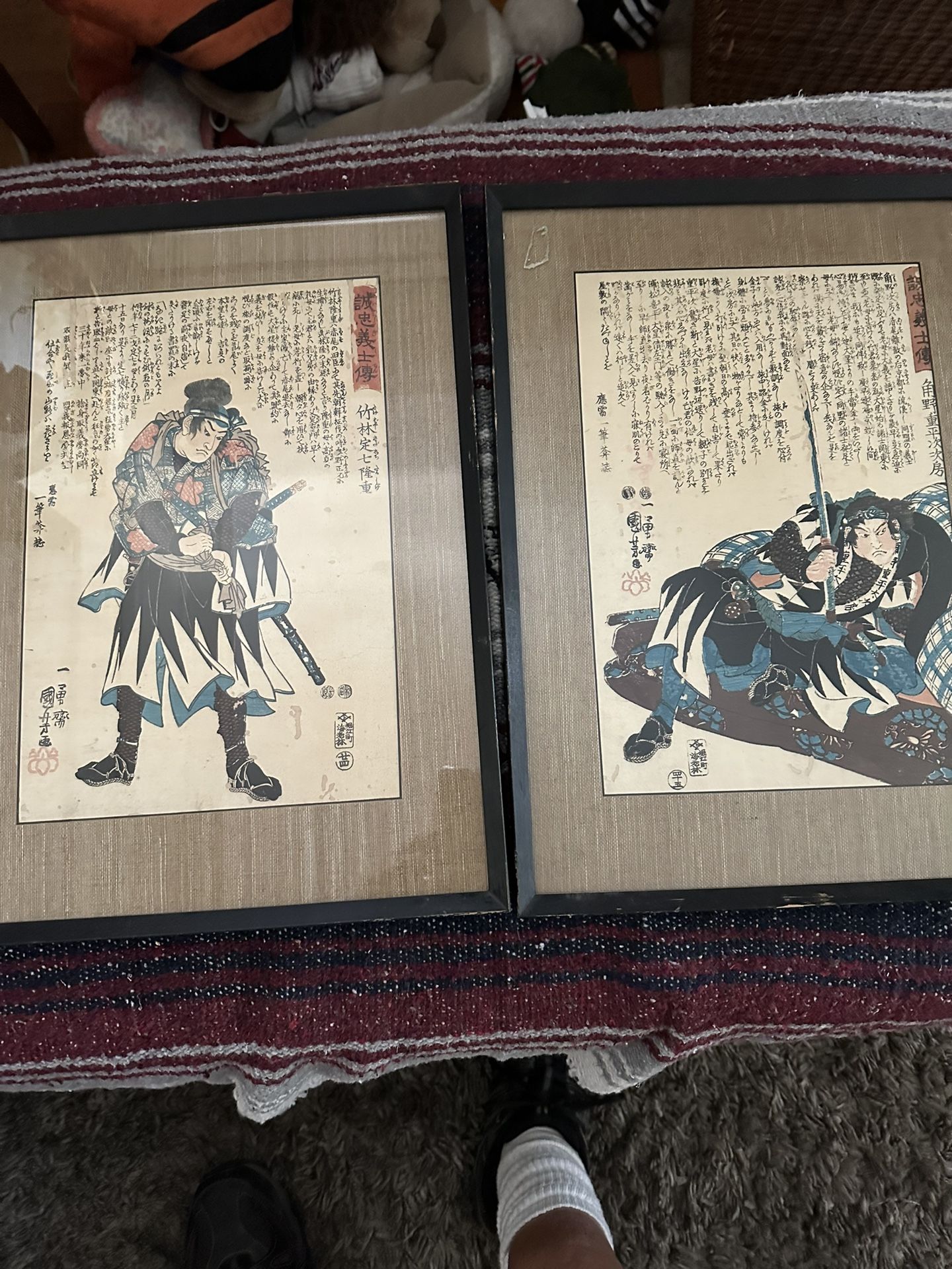 Antique  Original KUNIYOSHI Woodblock Prints