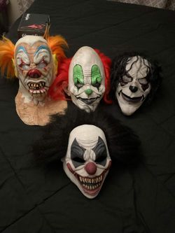 Scary Halloween clown Masks
