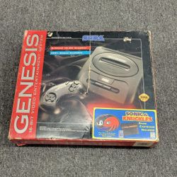 Sega Genesis Model 2 Sonic & Knuckles Bundle Console Game System